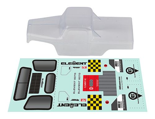 Element RC Enduro24 Ecto Body, clear