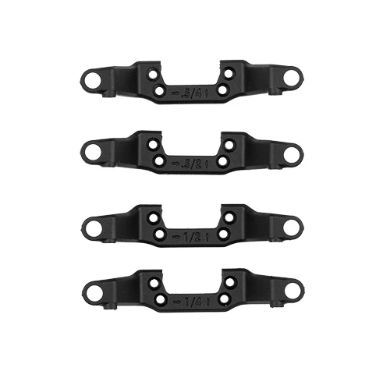 Team Associated RC28R.1 Arm Set, 0.5 & 1.0 Degree Camber