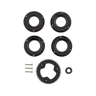 Team Associated RC28R.1 Spur Gear and Differential Covers Set