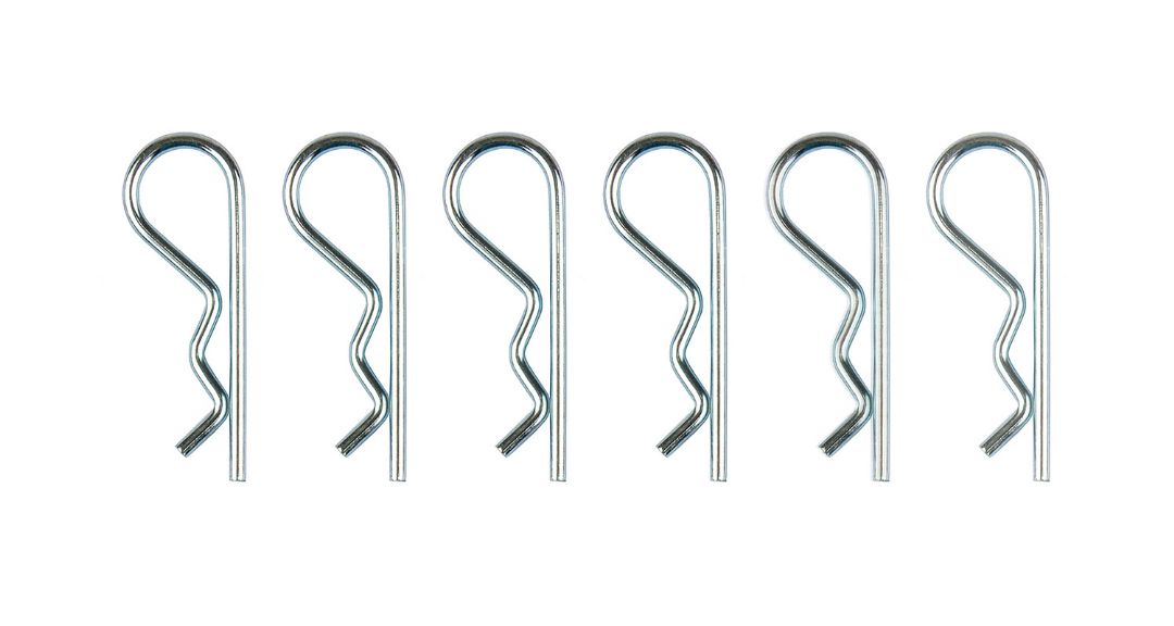 Team Associated Large Body Clip Set (6)