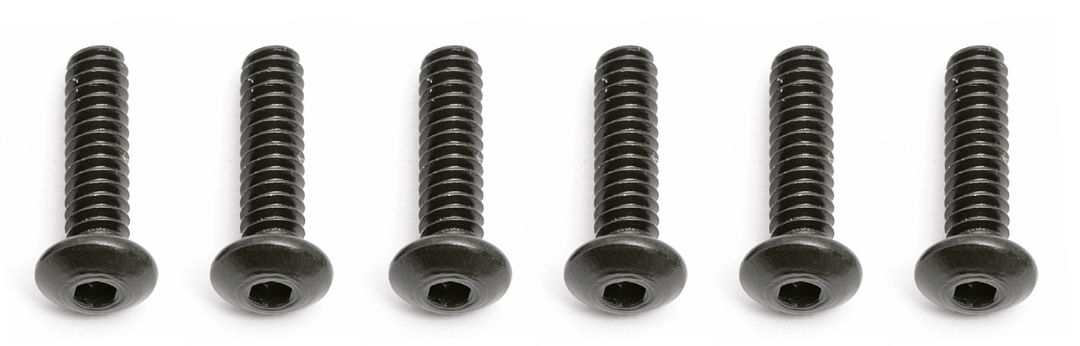 Team Associated 4-40x7/16" Button Head Cap Screws (6) - Click Image to Close