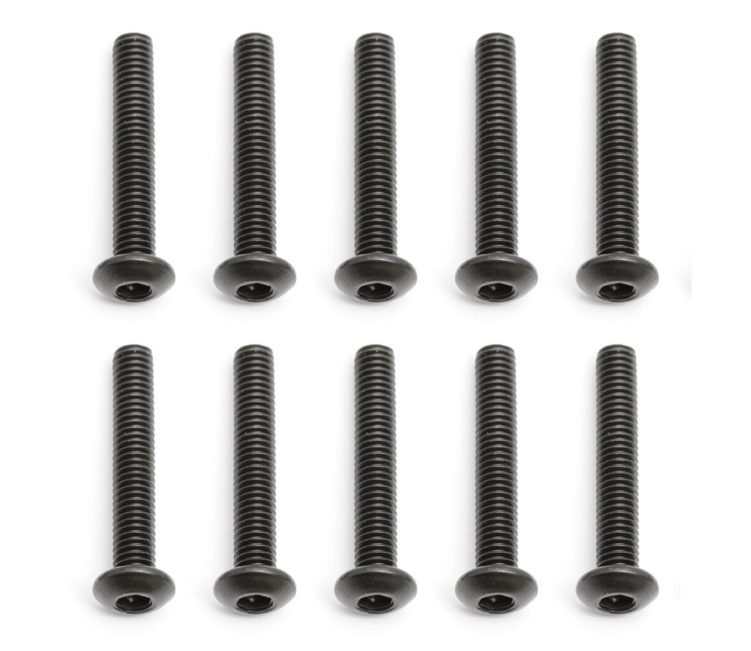 Team Associated M3x18mm Button Head Cap Screw (10) - Click Image to Close