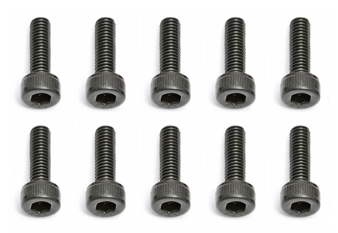 Team Associated Screws, 3x10 mm SHCS