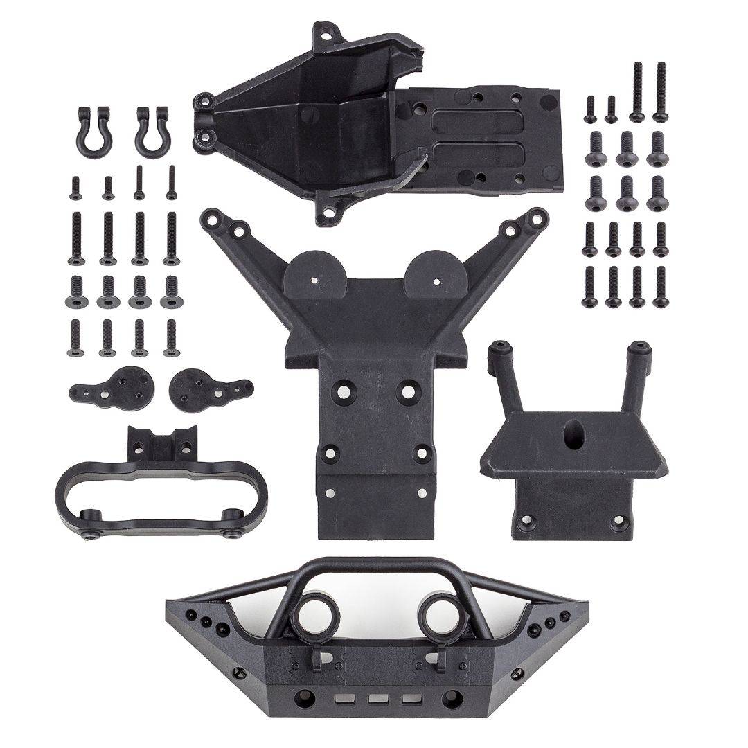 Team Associated Rival MT10 Skid Plates Set - Click Image to Close