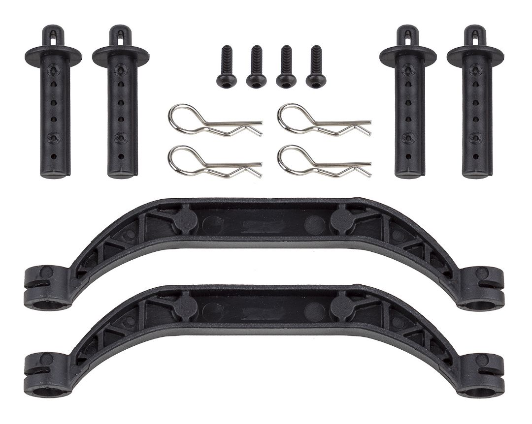 Team Associated Rival MT10 Body Mount Set - Click Image to Close