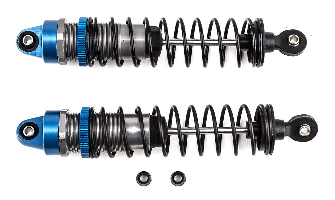 Team Associated Rival MT10 FT Shock Kit, rear, aluminum - Click Image to Close