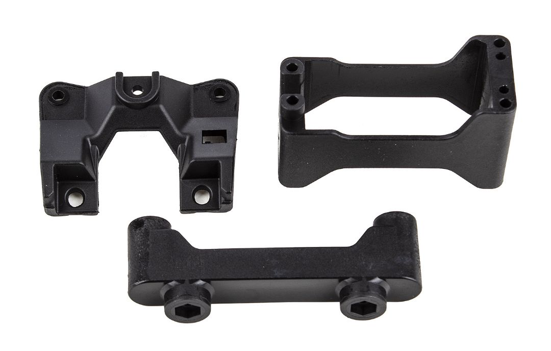 Team Associated RIVAL MT8 Servo & Bellcrank Mount, Top Plate - Click Image to Close