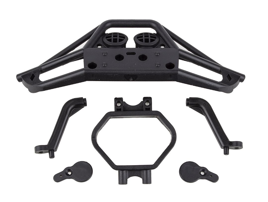 Team Associated RIVAL MT8 Front Bumper Set - Click Image to Close