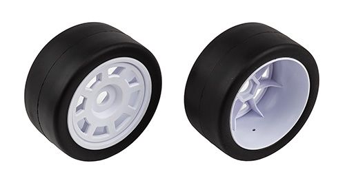 Team Associated SR7 Hoonicorn Tires and Wheels, Mounted
