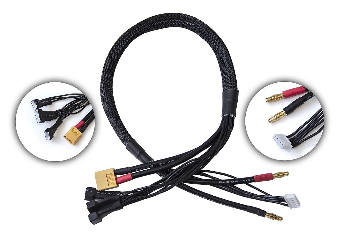 Reedy 2S-4S XT60 Pro Charge Lead - Click Image to Close