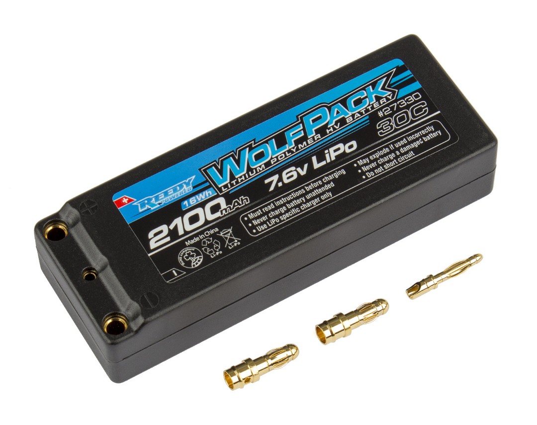 Reedy Wolfpack 2100mAh 30C 7.6V HV-LiPo 87.2x32.2x18.4