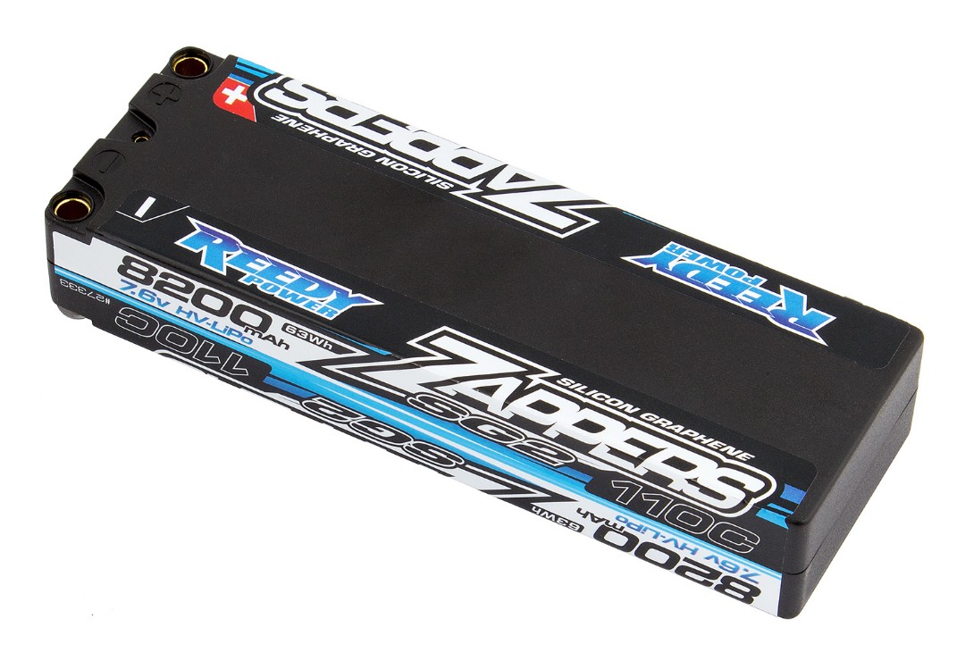 Reedy Zappers SG2 8200mAh 2S 7.6V LiPo Stick 137.8x46.7x24.8mm