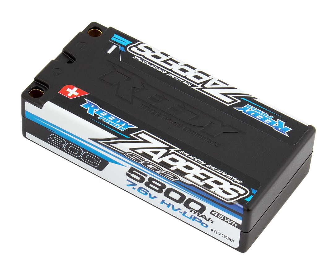 Reedy Zappers SG2 5800mAh 2S 7.6V LiPo Shorty 95.6x46.7x24.8mm