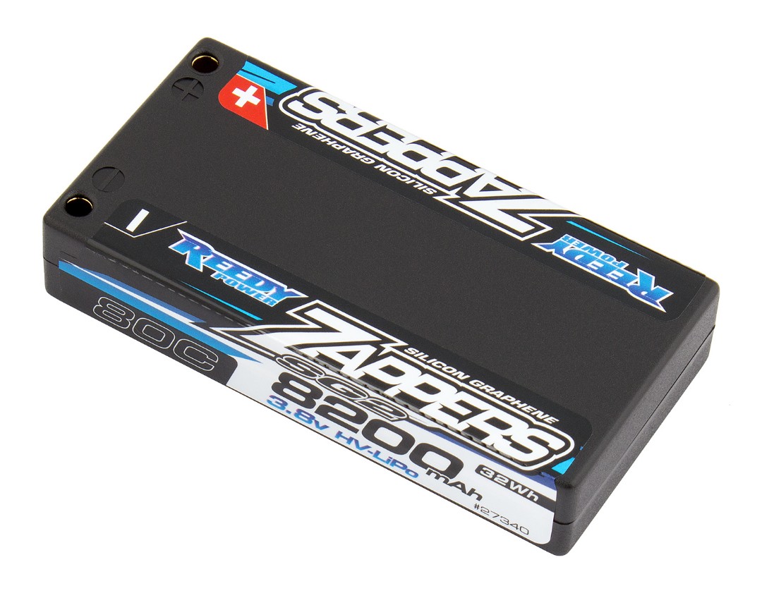 Reedy Zappers SG2 8200mAh 1S 3.8V LiPo 1/12 92.8x46.5x18.3mm