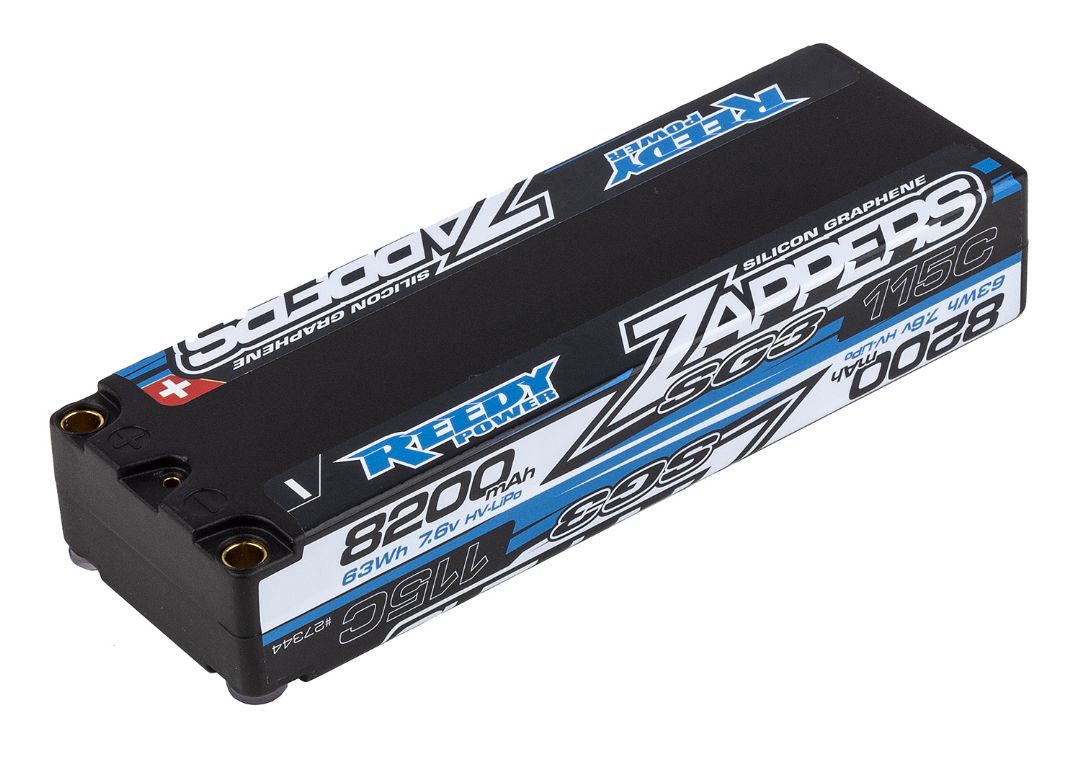 Reedy Zappers SG3 8200mAh 115C 7.6V LiPo Stick 139x47x25.1mm