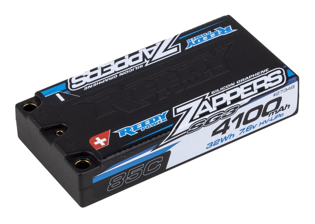 Reedy Zappers SG3 4100mAh 85C 7.6V LiPo LP Shorty 93x47x18.5mm