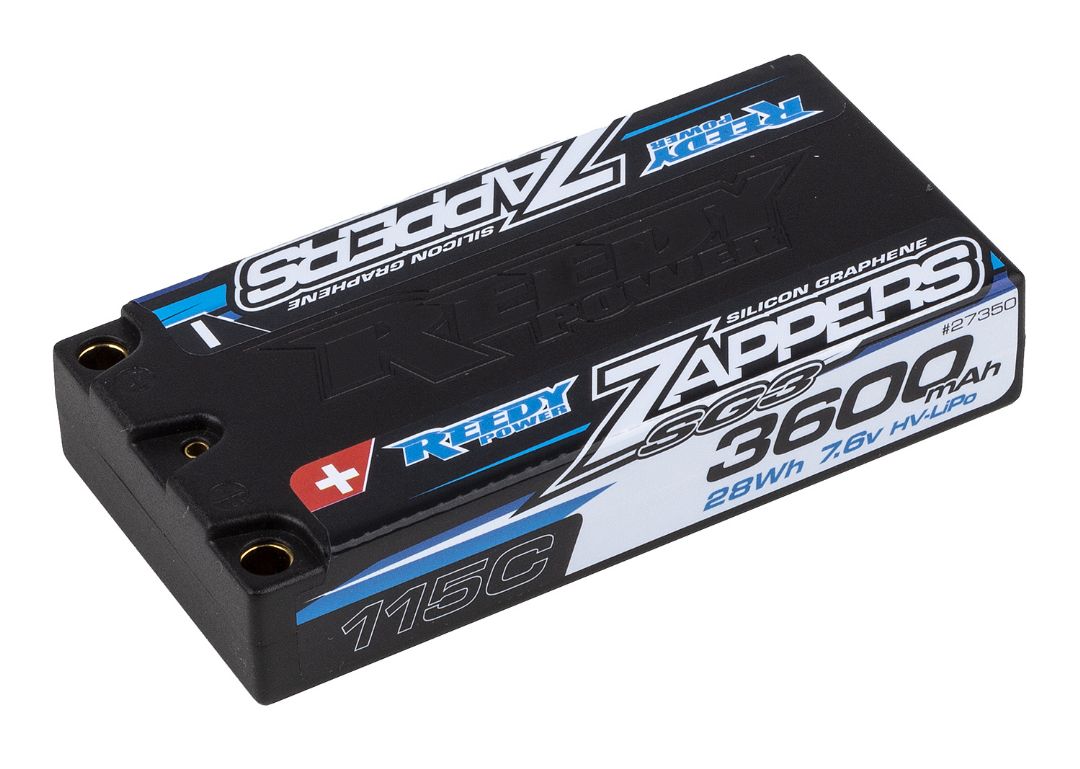 Reedy Zappers SG3 3600mAh 115C 7.6V LiPo LP Shorty 93x47x18.5mm