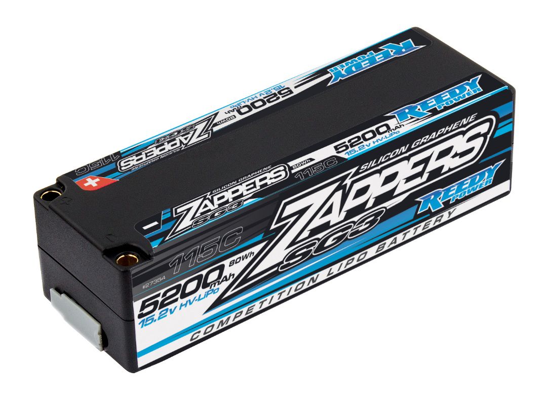 Reedy Zappers SG3 LiPo 5200mAh 115C 15.2V LP Stick 138x46.8x38.2mm