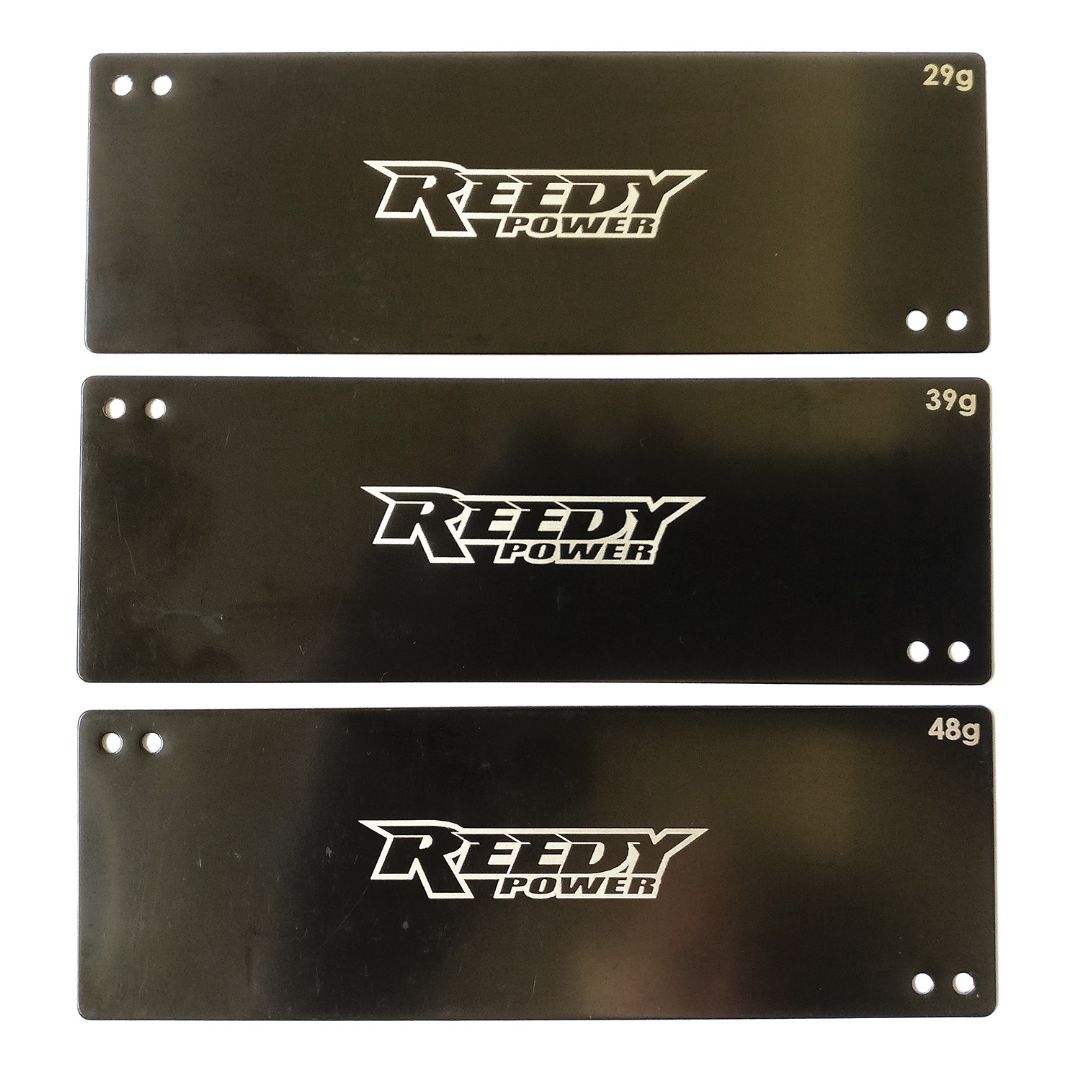 Reedy Stick Battery Weight Set, 29g, 39g, 48g