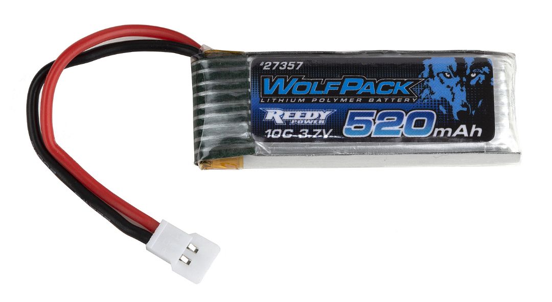 Reedy WoldfPack 520mAh 3.7V 10C LiPo Battery for Enduro24 - Click Image to Close