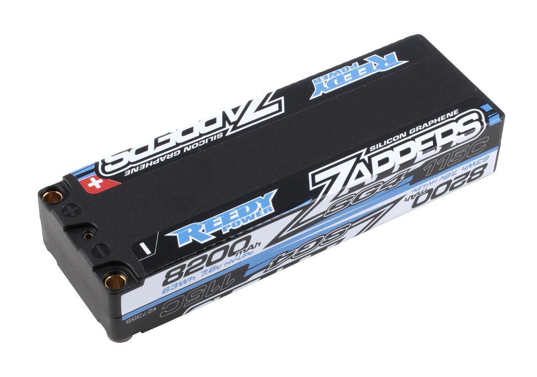 Reedy Zappers SG4 8200mAh 115C 7.6V Stick 139x47x25.1mm