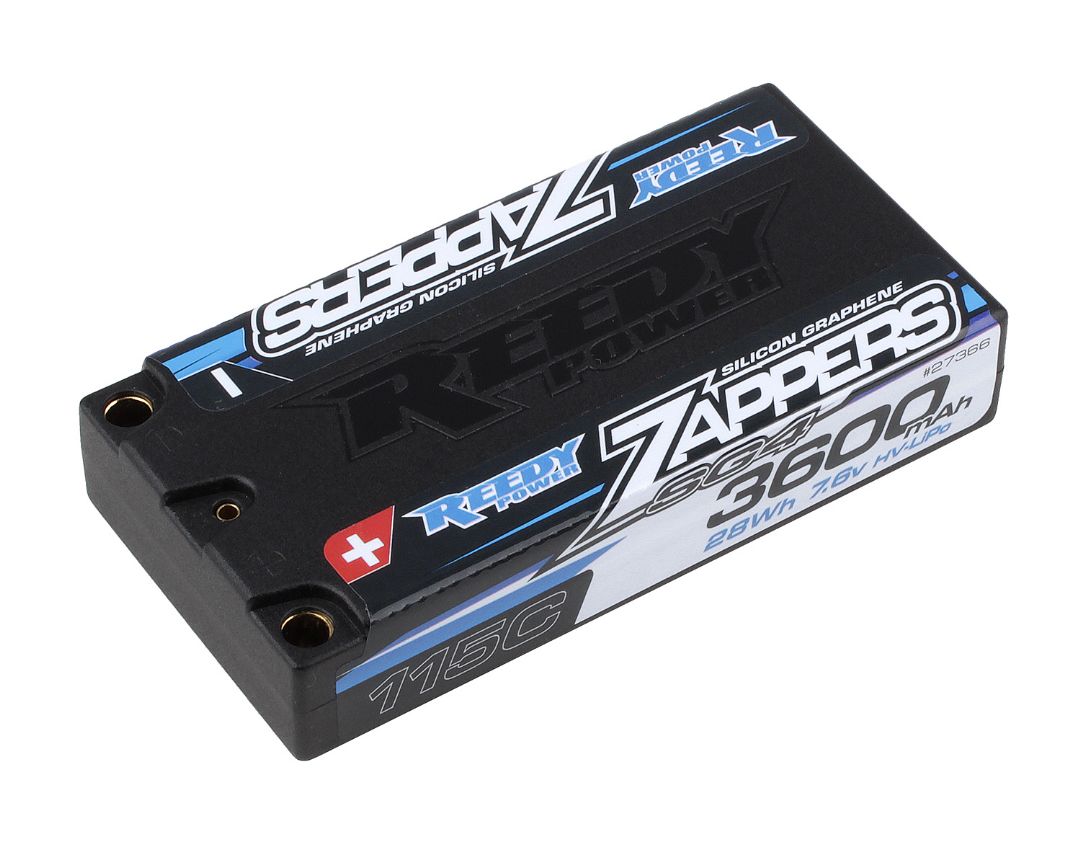 Reedy Zappers SG4 3600mAh 115C 7.6V LP Shorty 93x47x18.5mm