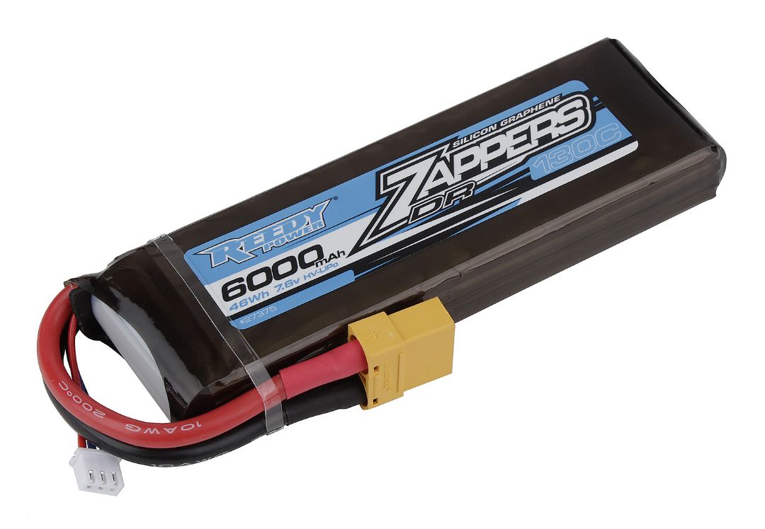 Reedy Zappers DR 6000mAh 130C 7.6V Stick (soft) w/XT90