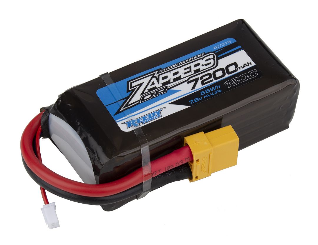 Reedy Zappers DR 7200mAh 130C 7.6V Shorty w/XT90