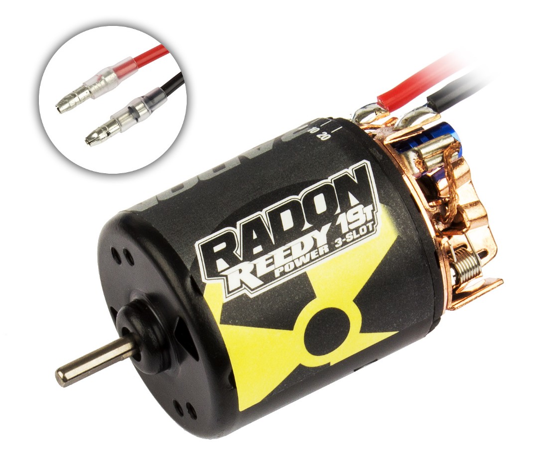 Reedy Radon 2 19T 3-Slot 3200Kv Brushed Motor - Click Image to Close