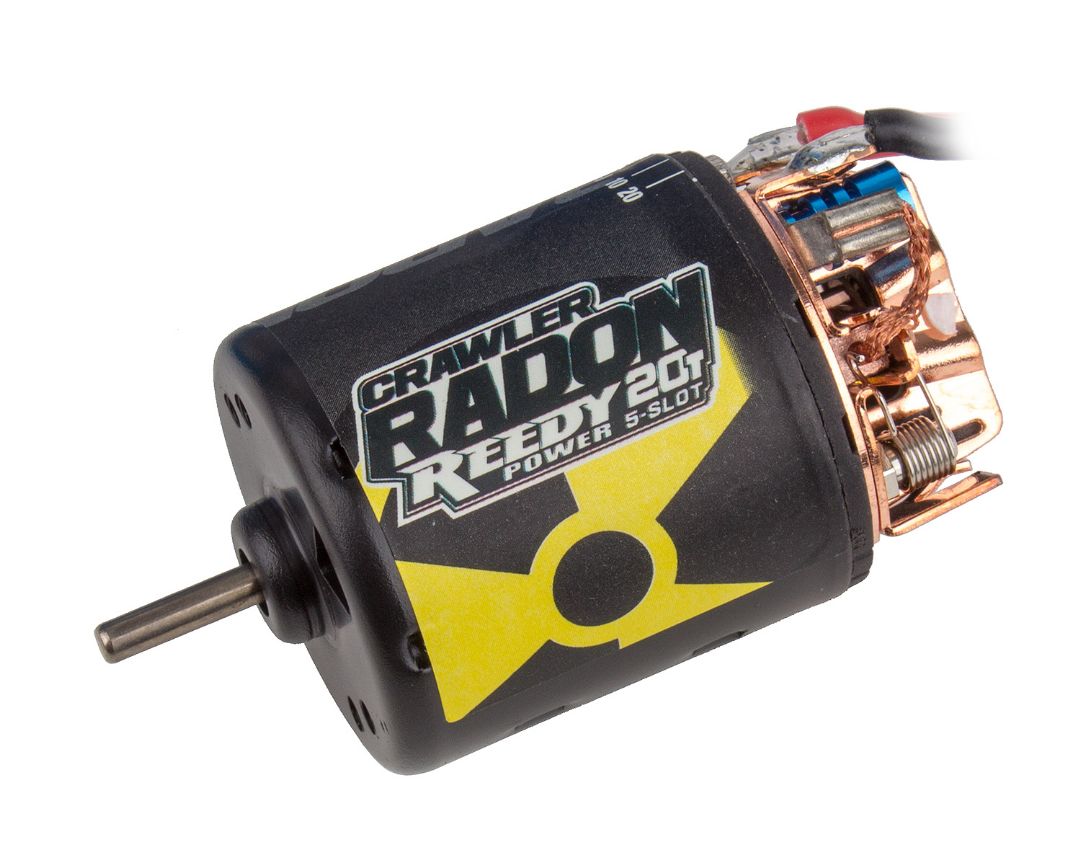 Reedy Radon 2 Crawler 20T 5-Slot 1500kV Brushed Motor - Click Image to Close