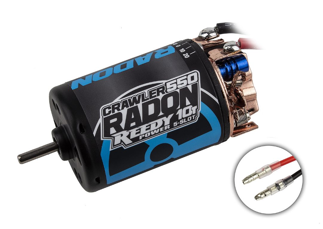 Reedy Radon 2 Crawler 550 10T 5-Slot 2270kV Brushed Motor - Click Image to Close