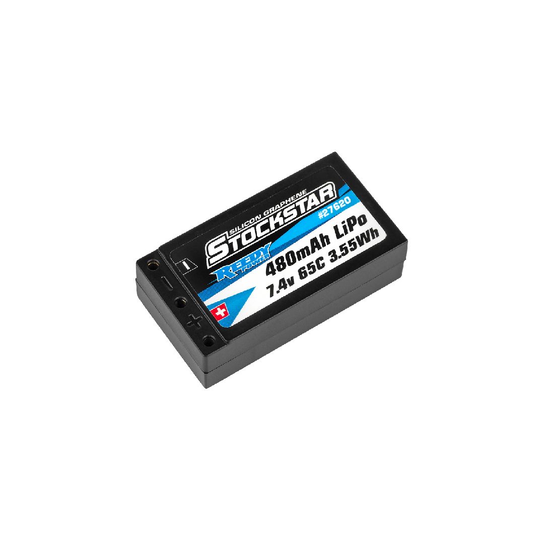 Reedy Stockstar 480mah 2S 65c 7.4V 1/28 Hard Case