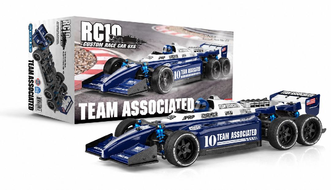 Team Associated 1/10 Custom Race Car 6X6 F1 Kit