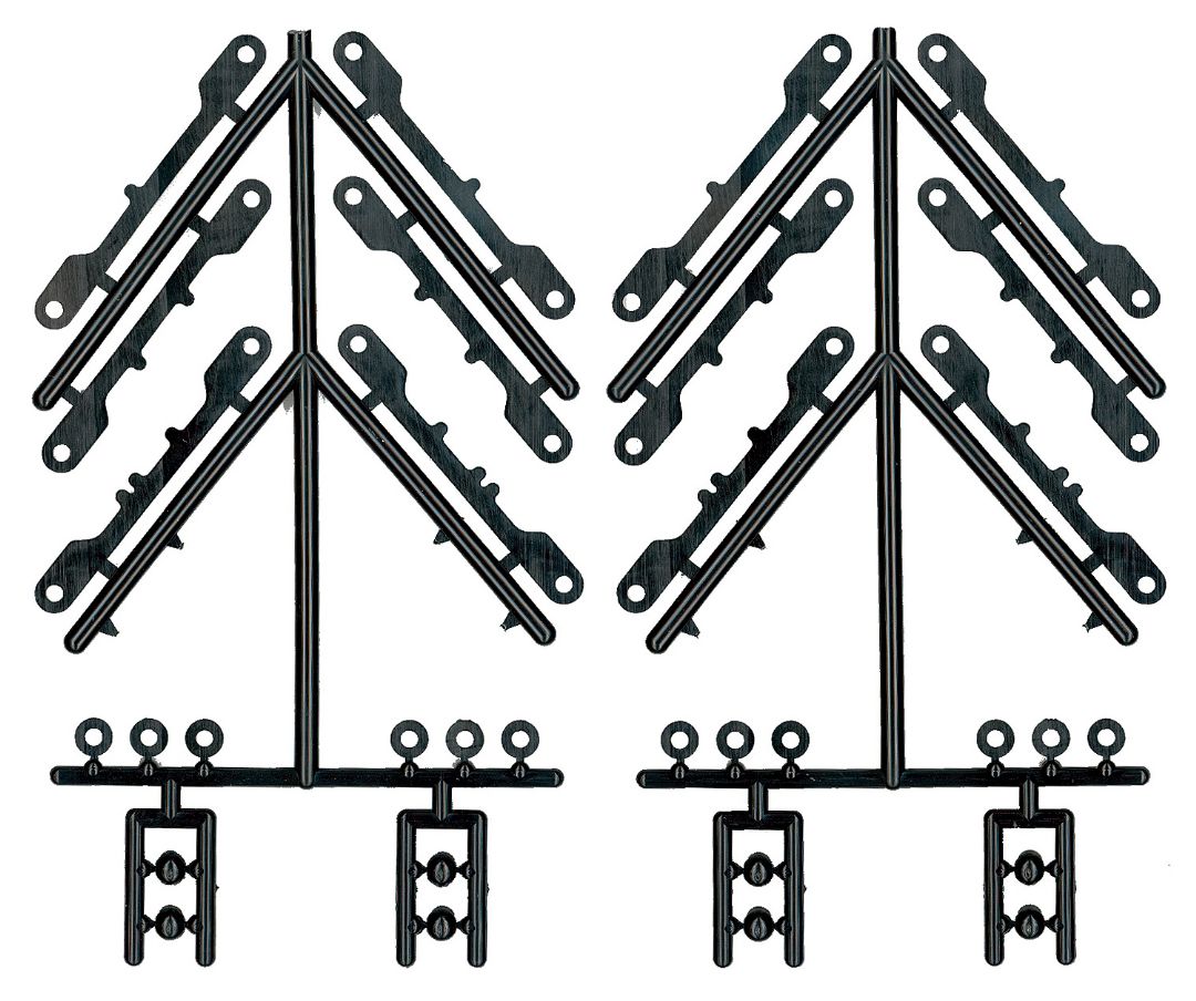 Team Associated Arm Mount Shims, Balls, Wheelbase Shims - Click Image to Close