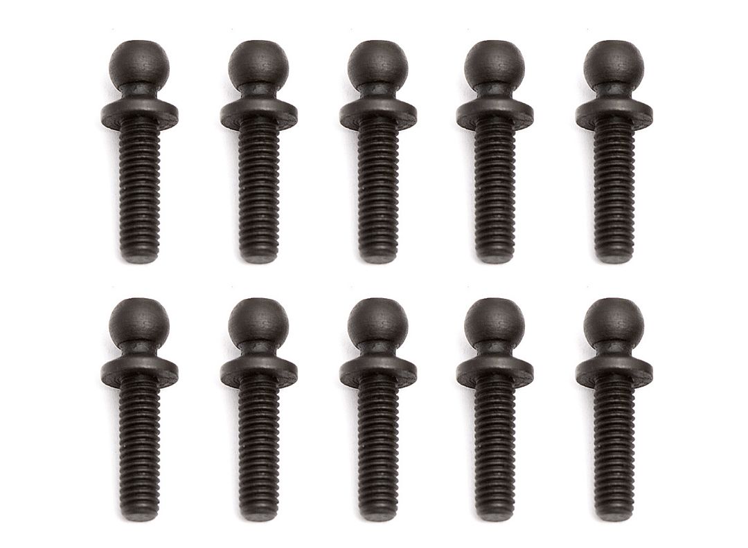 Team Associated Ballstuds, short, 10 mm