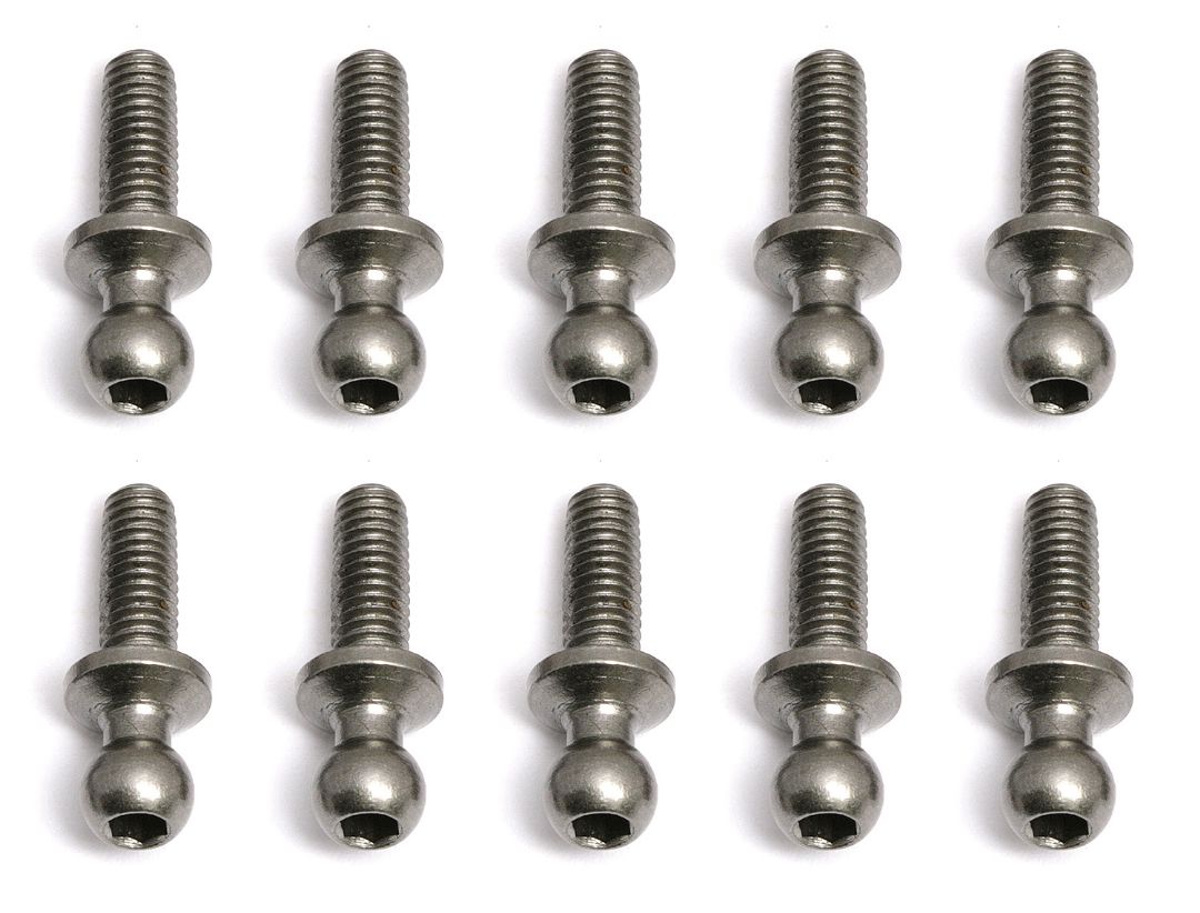 Team Associated Ballstuds, long, 8 mm