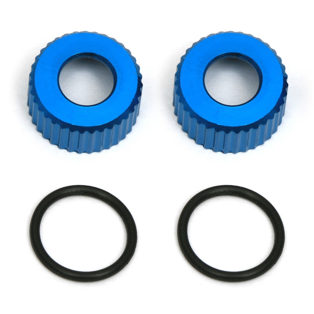 Team Associated VCS3 Lower Shock Cap Set w/O-Rings (2)