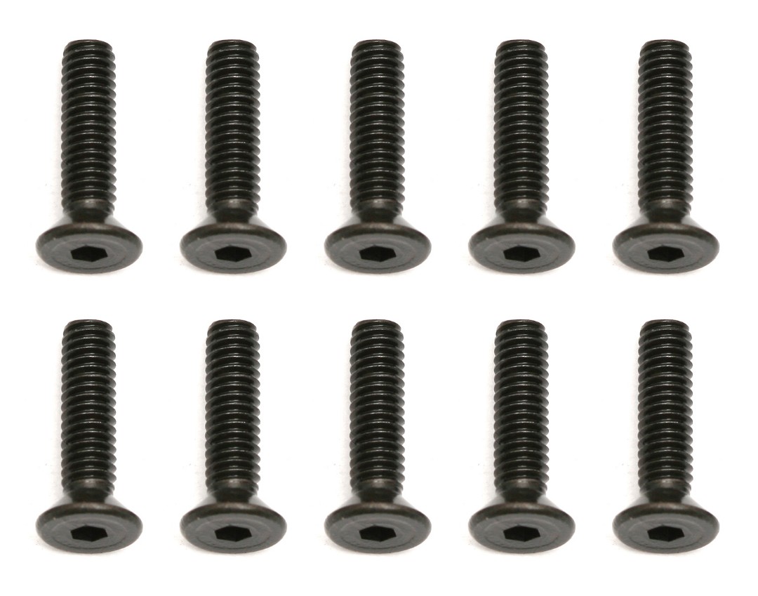 Team Associated M2.5x10mm Flat Head Counter Sunk Screw (10pcs)