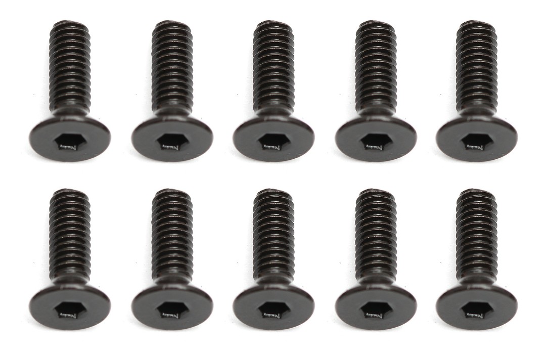 Team Associated M2.5x8mm Flat Head Counter Sunk Screw (10pcs)