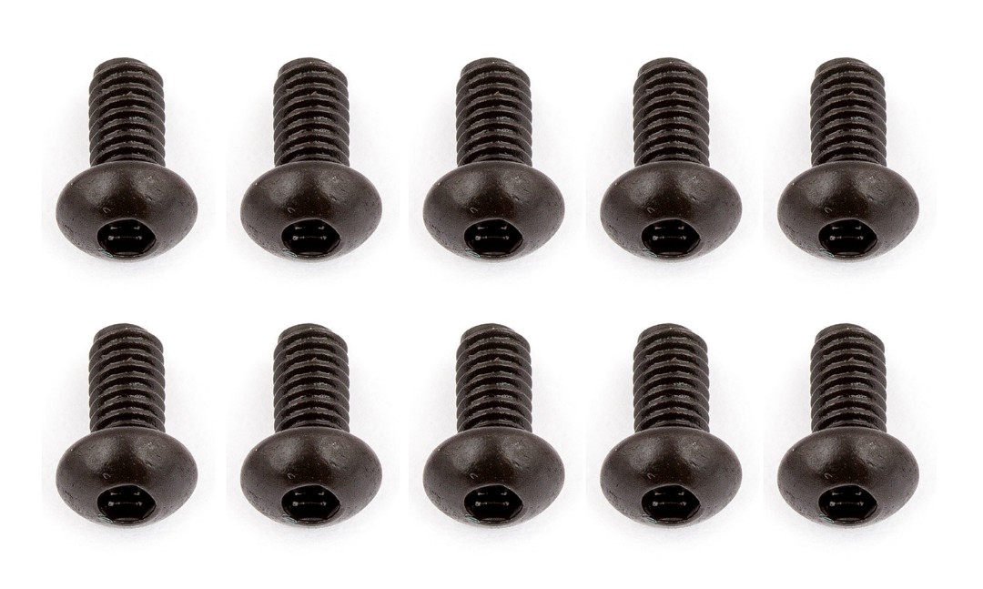 Team Associated Screws, M2.5x5 mm BHCS - Click Image to Close