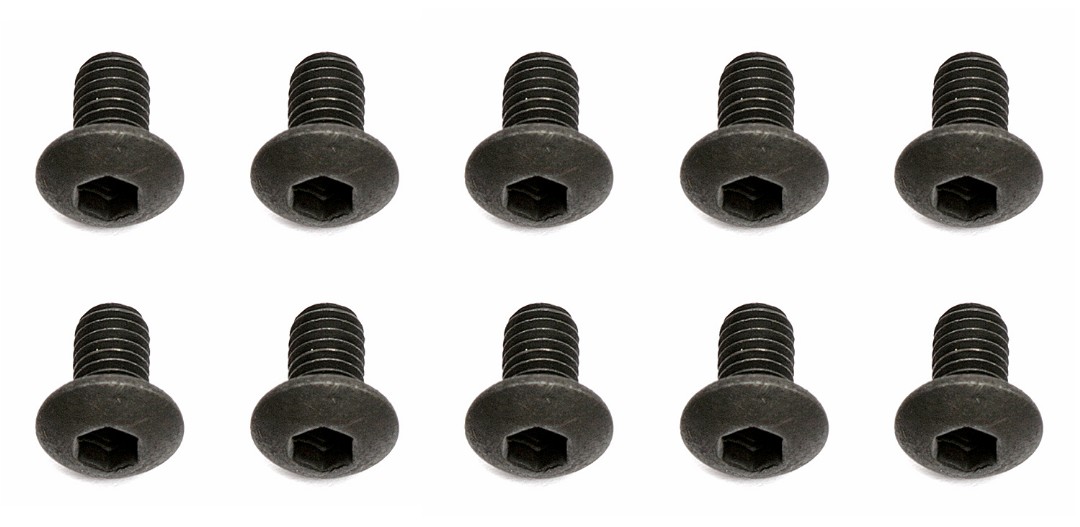 Team Associated M3x5mm Button Head Counter Sunk Screw (10pcs) - Click Image to Close