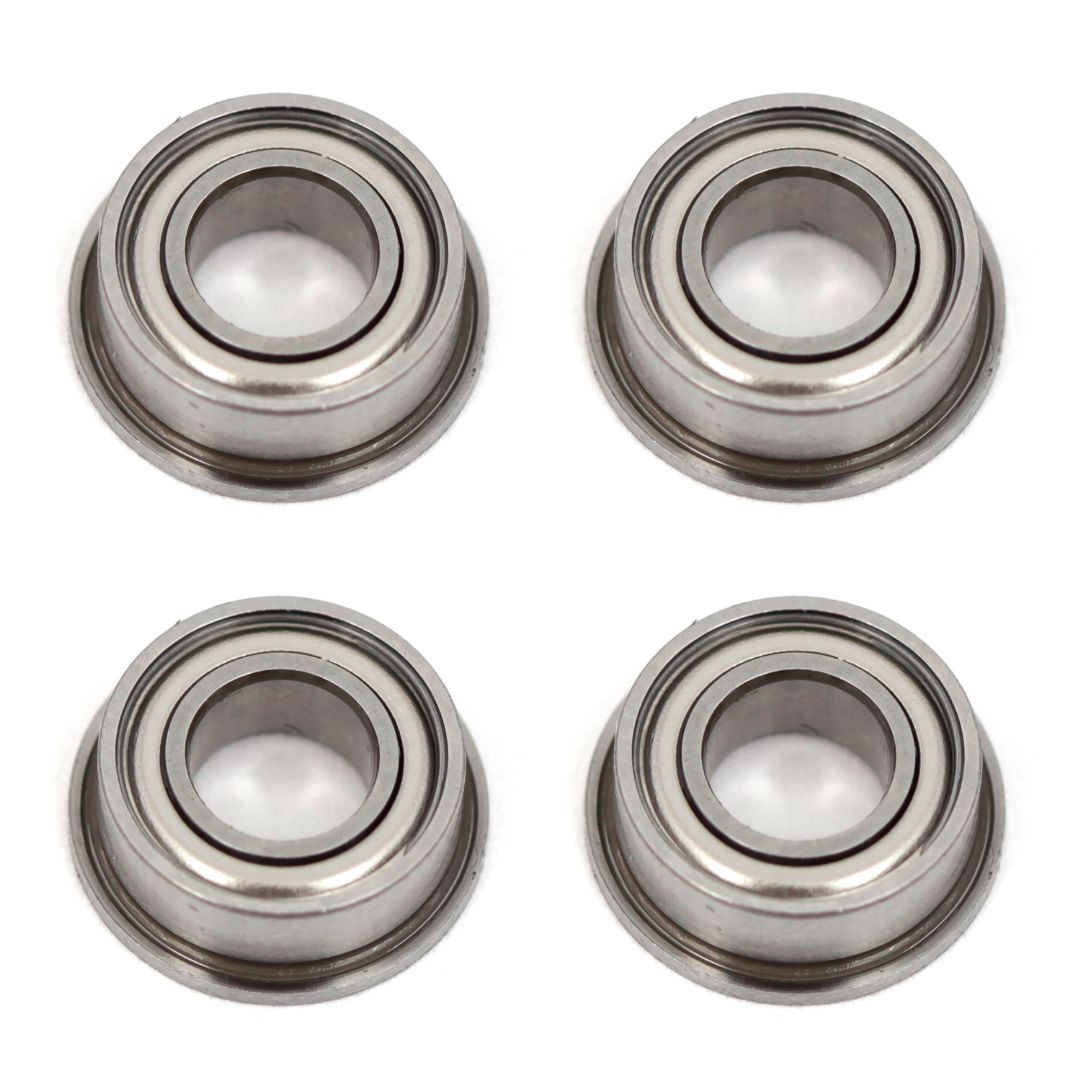 Team Associated FT Ball Bearings, 4x8x3mm, flanged