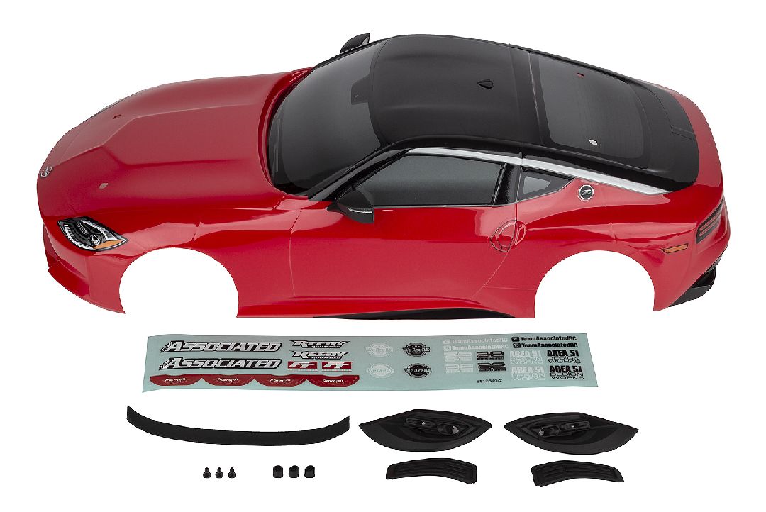 Team Associated Apex2 Sport Nissan Z Body Set - Passion Red