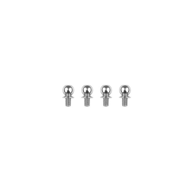Team Associated HD Ballstuds, Short 4mm