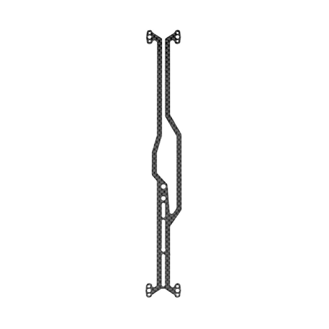 Team Associated RC10TC8 Carbon Fiber One-Piece Top Deck, 2.5mm