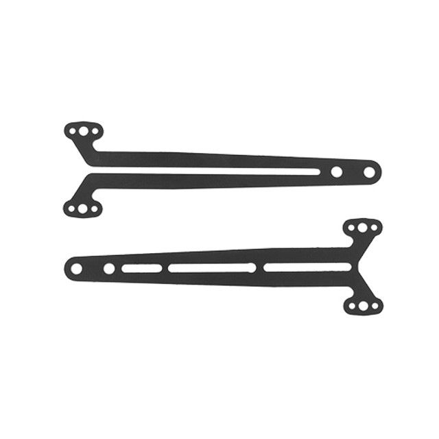 Team Associated RC10TC8 FT G10 Top Deck Set, 2mm