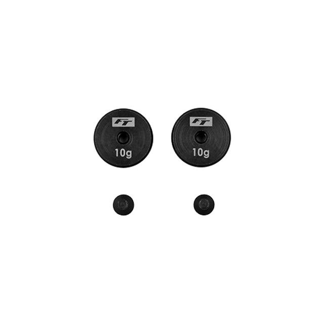 Team Associated RC10TC8 FT Steel Chassis Weight Set, 10g