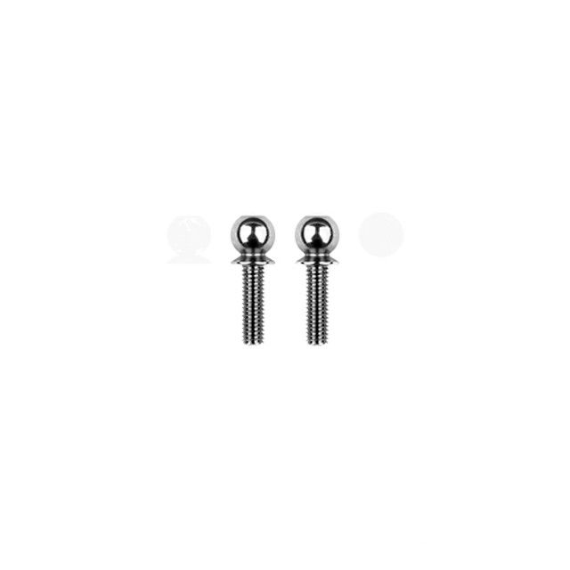 Team Associated FT HD Titanium Ballstuds Short, 10mm