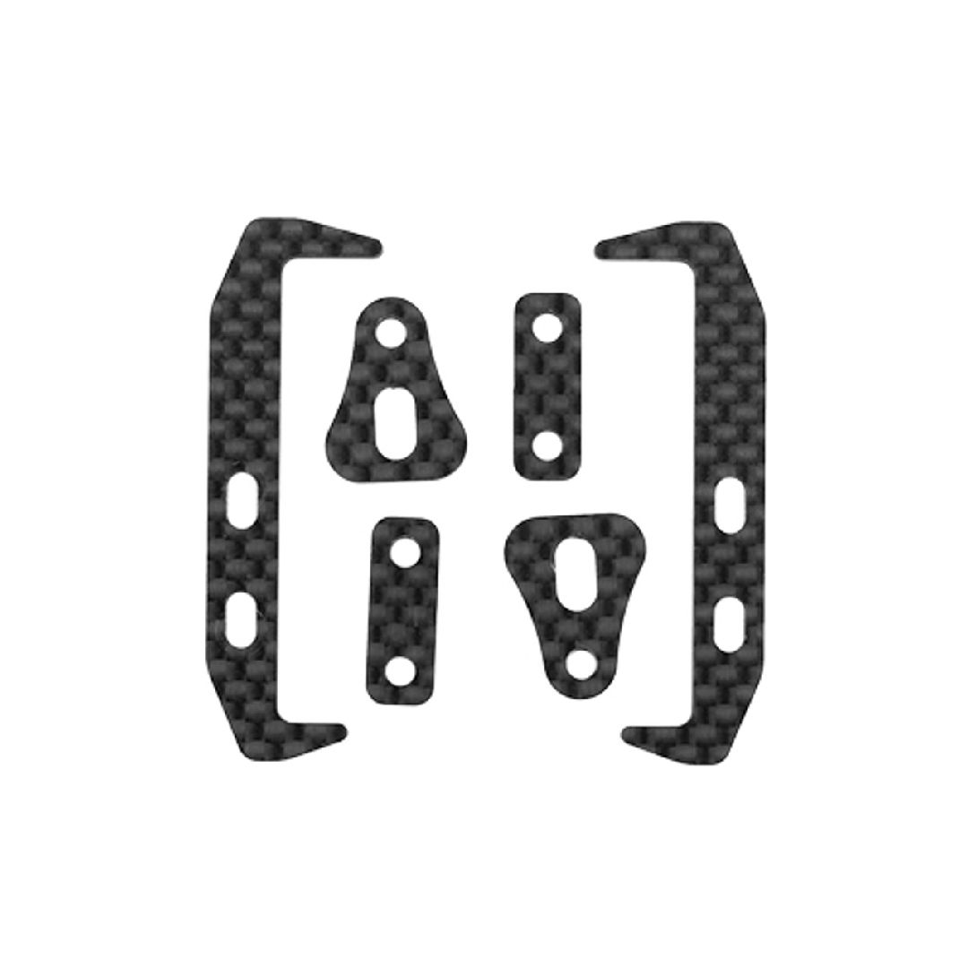 Team Associated RC10TC8 FT Carbon Fiber Battery Holder Set