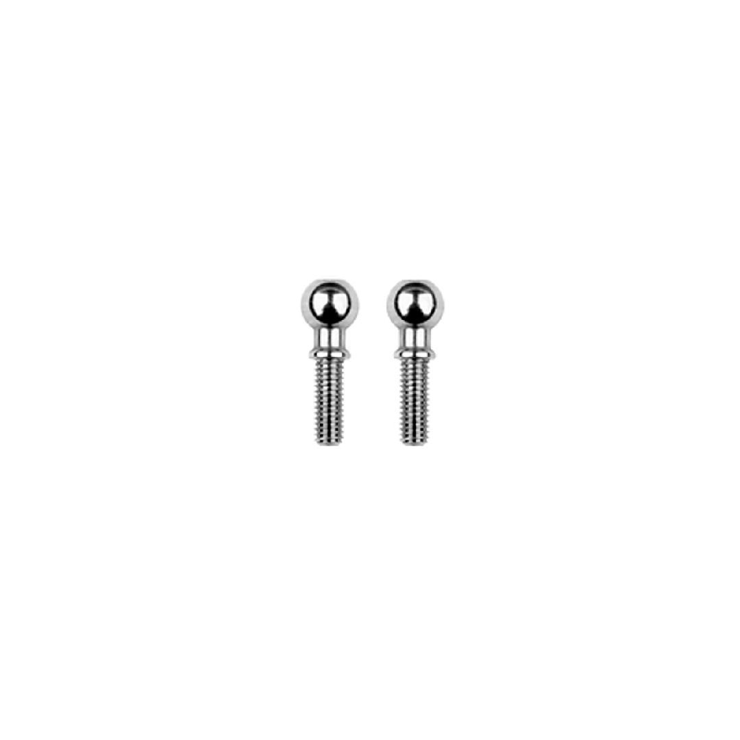 Team Associated RC10TC8 FT Titanium Pillow Balls, 8mm